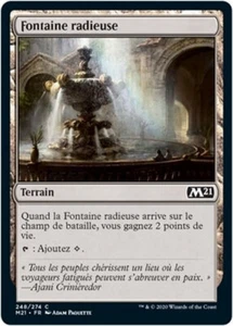 MTG Magic M21 FR - [x4] Radiant Fountain/Fontaine radieuse - Picture 1 of 1