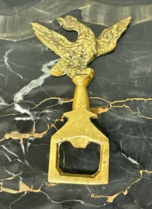 Vintage Flaschenöffner Adler in Messingoptik - Bild 1 von 8