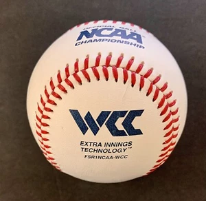 RAWLINGS BASEBALL UFFICIALE NCAA WEST COAST CONFERENCE - WCC - CUCITURA PIATTA - Foto 1 di 2