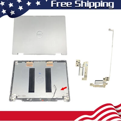 Tapa trasera plateada con antena/bisagras para Dell Inspiron 15MF 7000 7569 7579 EE. UU. Foto 1 de 4