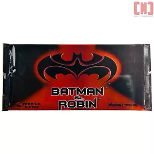 Vintage Skybox 1996 Batman & Robin Premium Trading Cards Sealed Pack - Foto 1 di 2