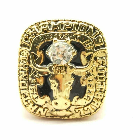 1969 Texas Longhorns National Champions College Football Ring souvenir Cover
