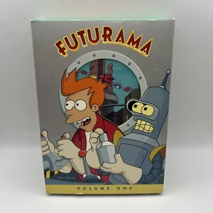 Futurama Volume One 3 Disc Set DVD wie neu Collectors Edition Window Box - Bild 1 von 3