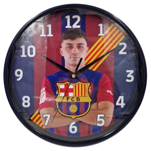 Reloj de Pared FC Barcelona Pedri - Nuevo Mercancía Oficial - Imagen 1 de 2