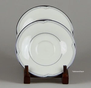 Noritake STERLING COVE: Set of 2 Saucers, MINT & NEAR MINT CONDITION! 7720 - Picture 1 of 3