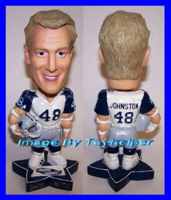 Daryl Johnston Dallas Cowboys Fútbol Bobblehead Pepsi Promo Bobble Head NISB  Foto 1 de 4