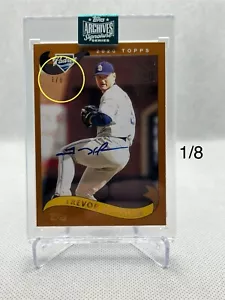 2024 Topps Archives Signature Series Trevor Hoffman 1/8 RARE - Picture 1 of 3