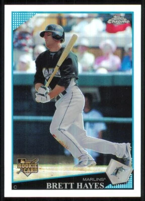 2009 Topps Update Chrome Rookie Refractors #CHR21 Brett Hayes - Image 1 of 2