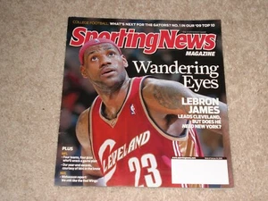 LEBRON JAMES * CLEVELAND CAVALIERS January 19 2009 SPORTING NEWS MAGAZINE - Picture 1 of 1