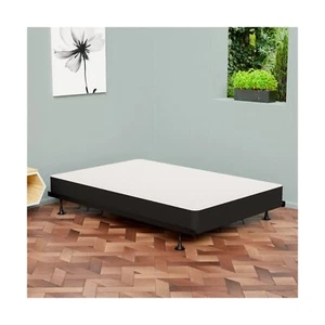 Mayton, 4.5-Inch, Twin XL, Black Easy Wood Box Spring/Foundation with Simple ... - Picture 1 of 7