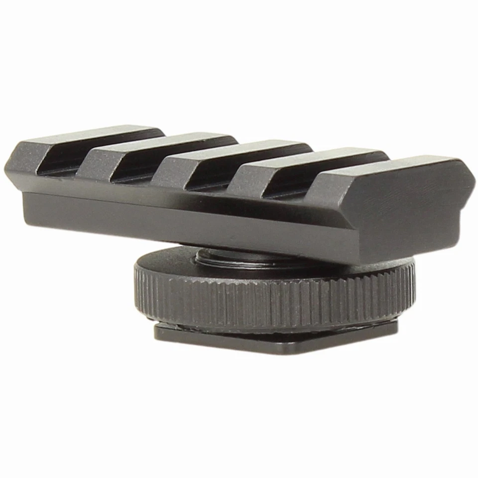 Minadax Adapter für Red Dot Visier zum Anschluss an Blitzschuhe der Kameras