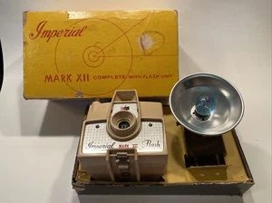 Vintage Imperial Mark XII Complete With Flash Kit and Box - Bild 1 von 14