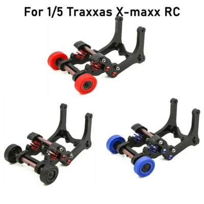 DIY 2-Wheels Wheel Keel Spring Wheelie Bar for 1/5 Traxxas XMAXX X-MAXX RC Car - Image 1 of 4