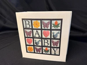 Vintage "New Baby" Small Photo Album - holds 80 4x6 photos per book - Picture 1 of 7