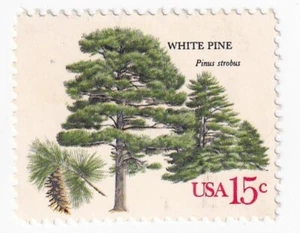 STAMP US SCOTT 1765 "American Trees-Eastern White Pine" 15 CENT 1978 USED - Picture 1 of 1