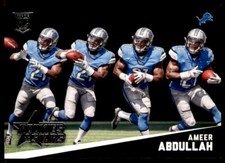 2015 Panini Rookies & Stars Progression Ameer Abdullah Rookie Detroit Lions #RP9