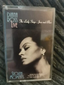 Diana Ross Live - Stolen Moments - The Lady Sings... Jazz & Blues (Cassette) - Picture 1 of 2
