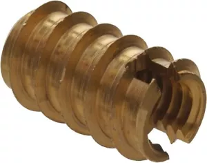Inserto de madera de latón 3018 de 10-24 pulgadas, paquete de 25 - Imagen 1 de 2