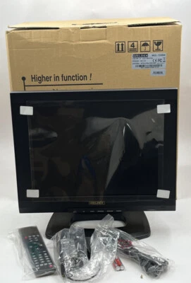 WELDEX WDL-1500M 15" LCD MONITOR WITH A REMOTE AND POWER CORDS - Image 1 of 3