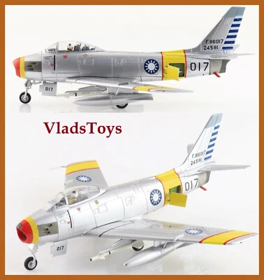 Hobby Master 1:72 F-86F Sable OCAF 5th FG 26th FS Sun Siwen Taiwán 1995 HA4322 Foto 1 de 4