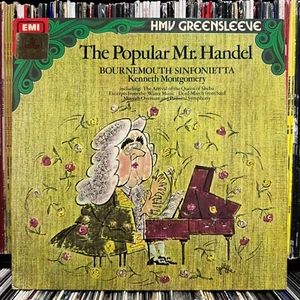 BOURNEMOUTH SINFONIETTA + KENNETH MONTGOMERY - THE POPULAR MR. HANDEL (VINYL LP) - Foto 1 di 4