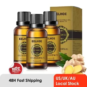 Natural Ginger Lymphatic Drainage Therapy Anti-Aging Plant Essential Massage Oil - Picture 1 of 6