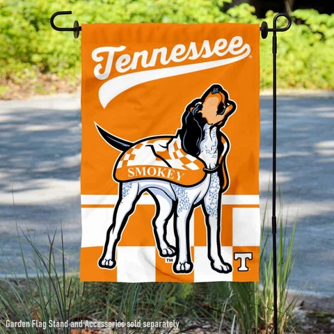 Tennessee Volunteers Mascot Vols Smokey Garden Flag and Yard Banner Cover
