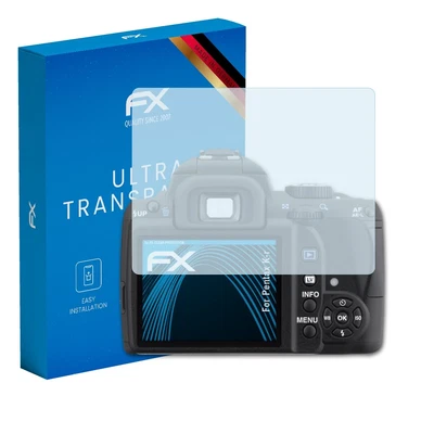 atFoliX 3x Screen Protection Film for Pentax K-r Screen Protector clear - Image 1 of 4