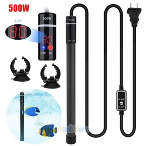 500W LED Aquarium Submersible Water Heater Titanium Alloy for Fish Tank 110V - Picture 1 of 23