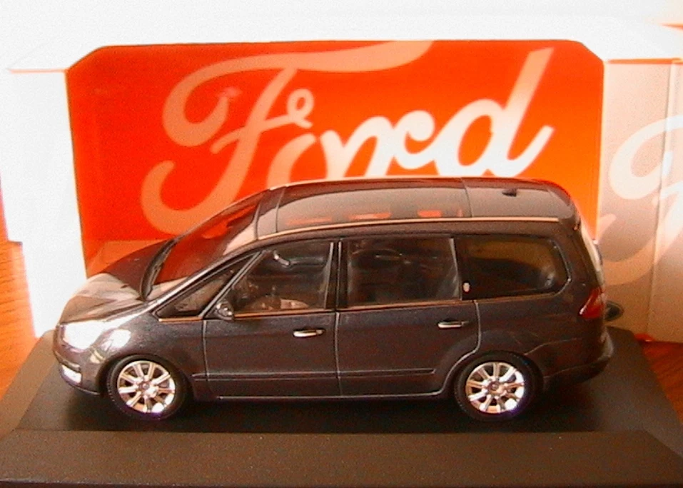 Ford Galaxy 2006 Antracite MINICHAMPS 1/43 Modello Special Auto SUV Black Nera - Immagine 1 di 1