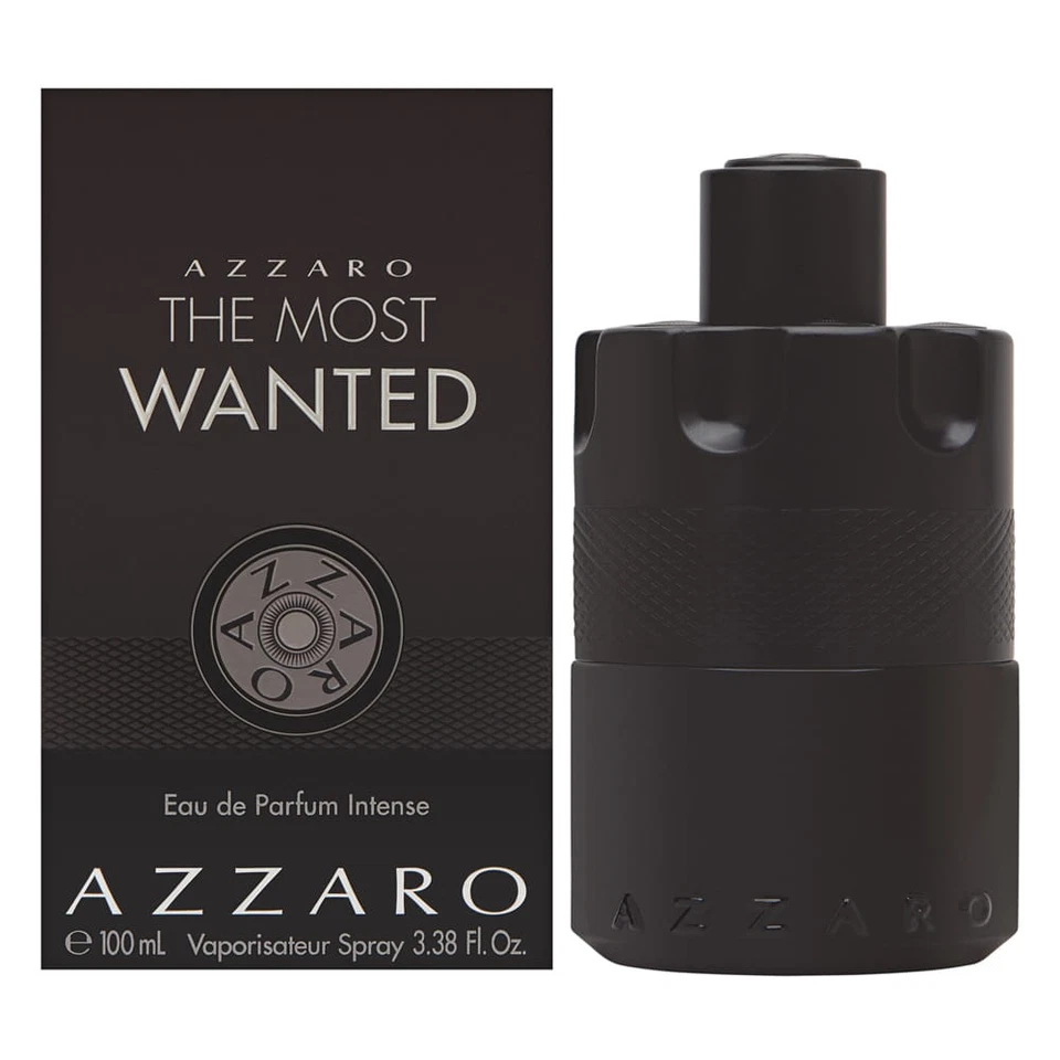 Azzaro The Most Wanted 3.4 oz / 100 ml Eau De Parfum Intense Men Spray