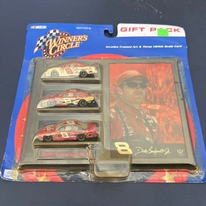 Dale Earnhardt Jr NASCAR Winners Circle 1:64 Diecast Car Gift Pack - De colección - Imagen 1 de 7