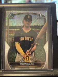 2023 1st Bowman Chrome Mega Box Mojo Refractor Ethan Salas #BCP-171 Padres - Bild 1 von 2