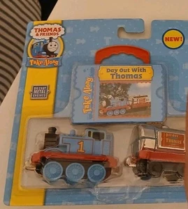 A Day Out With Thomas 2007 Take Along N Play Diecast Train Set LC76466 with Card - Picture 1 of 1