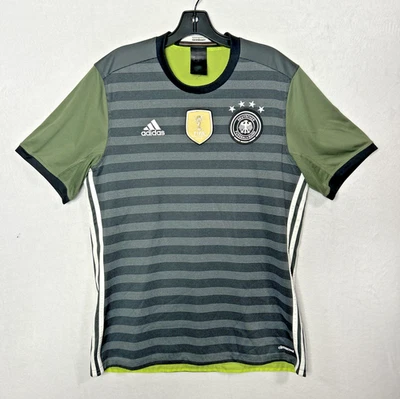 CAMISETA DE FUTBOL ALEMANIA 2016/2017 VISITANTE CAMISETA DE FUTBOL ADIDAS AA0110 HOMBRE GRANDE Foto 1 de 4