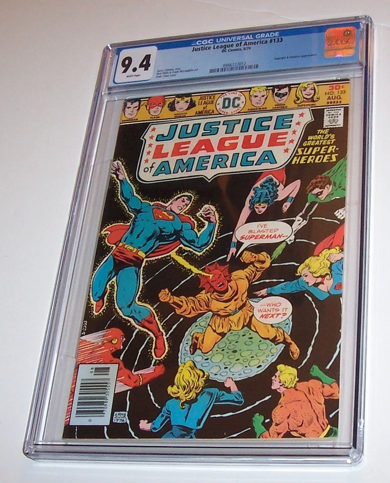Justice League of America #133 - DC 1976 Bronze Age Issue - CGC NM 9.4 - Image 1 of 1