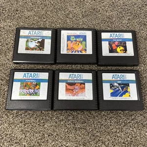 Vintage Atari 5200 Game Lot of 6 Tested And Working Atari 5200 Classics Lot - Picture 1 of 2