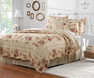 Greenland Home Antique Rose 100% Cotton Heirloom-Quality Quilt Set, 4-Piece Twin - Image 1 of 4
