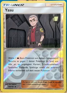 POKEMON - Teams son Trumpf - Yasu - 150/181 - REVERSE HOLO - alemán - Imagen 1 de 1