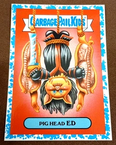 Secchio Spazzatura Bambini 2018 The HORROR-IBLE "PIG HEAD ED" Bordo Blu 86/99 - Foto 1 di 2