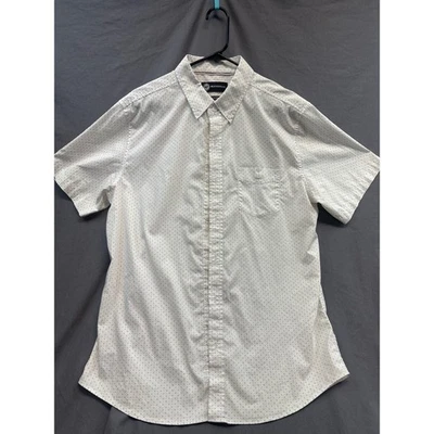 Weatherproof Mens Comfort Stretch Short Sleeve Button Down Shirt L/G Geo Print - Image 1 of 4