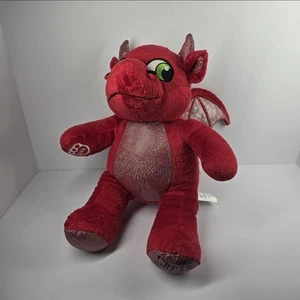 Build A Bear MagicQuest Red Dragon Ellie 15” Plush Great Wolf Lodge Exclusive - Picture 1 of 9