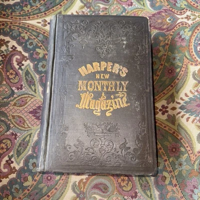 Harper’s New Monthly Magazine Volume XXIV Dec to May 1862 illustrated Civil War Foto 1 de 4