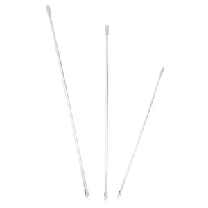 3 Stück Fensterrollos Stab Gardinenzubehör Stange Stab mit Haken Senkrecht Stange - Bild 1 von 12