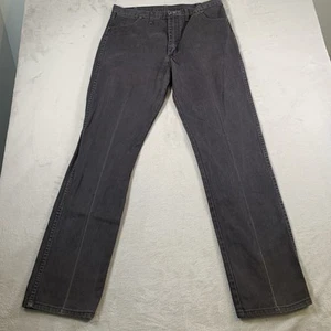 VTG Wrangler Jeans Mens 38x36(36X36) Gray 13MWZCB Straight Leg Made In USA 80s - Picture 1 of 13