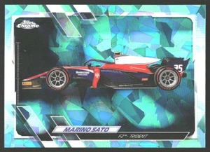 Marino Sato 2021 Topps Chrome Formula 1 Sapphire Aqua #134 62/99 Trident F2 - Bild 1 von 3