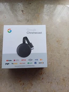 Google Chromecast 3. Generation HDMI Streaming Stick Neu OVP - Bild 1 von 3