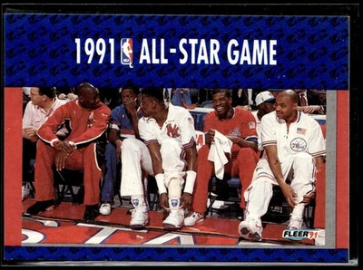1991 年全明星赛 1991 - 92 Fleer #233  — 第 1/2 张图片