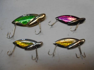 4 Zikaden Gewichtete Klinge Fischköder Sportangeln - Bild 1 von 3