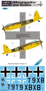 Mosquito over Rechlin - DECAL SET, LFC4858, LF MODELS, SCALE 1:48 - Bild 1 von 2